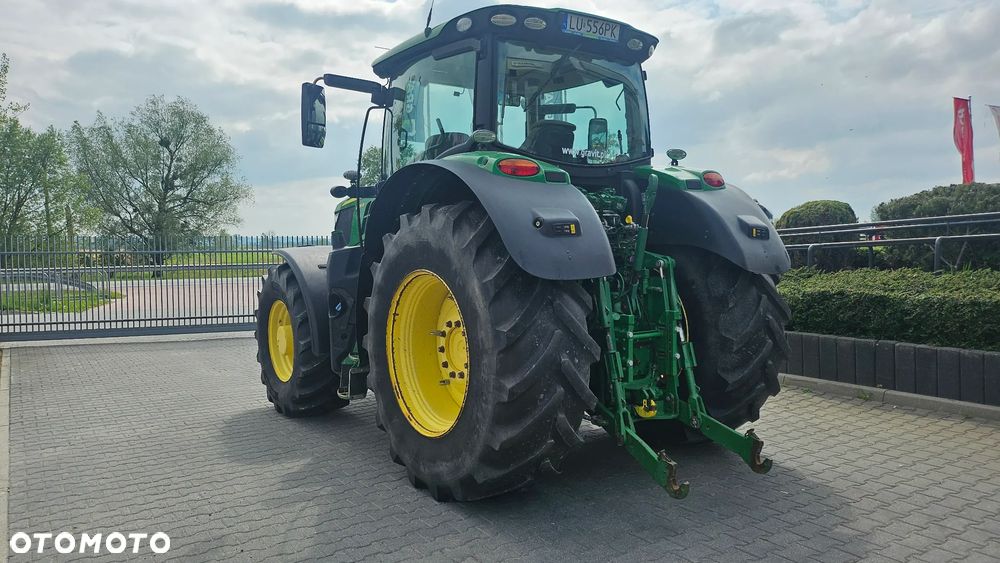 John Deere JD 6215R, 50 km/h, pneumatyka, przedni TUZ, bogata wersja, autentyczny przebieg! - 3