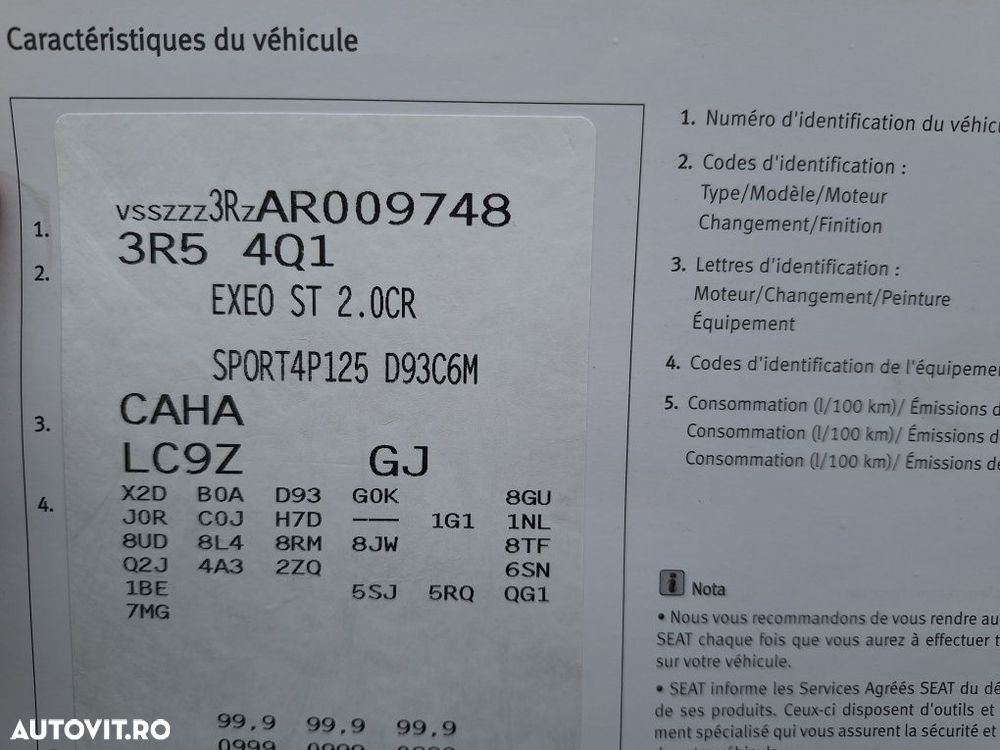 Motor CAGA 143 sau CAHA 170 cp Audi 2.0 tdi cod motor an 2009-2012 Eur - 4