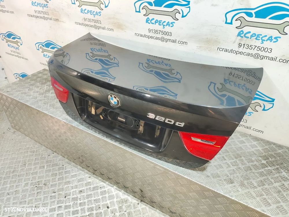 Porta Tampa Mala BMW Serie 3 E90 LCI Fecho Puxador - 6