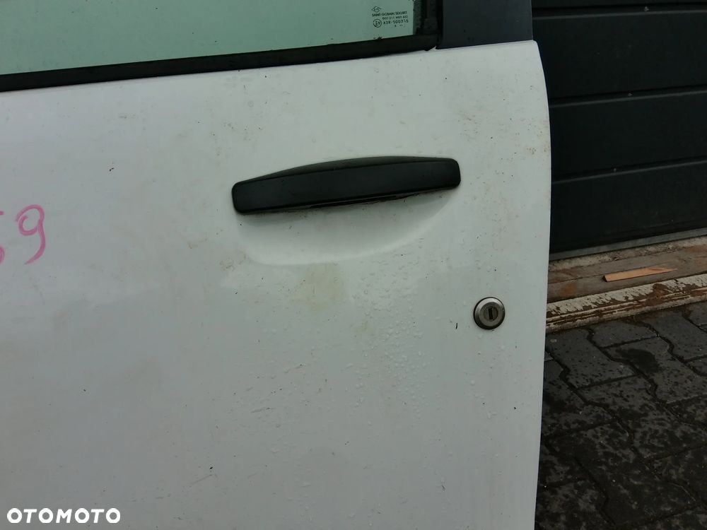 DACIA LODGY DRZWI LEWE TYLNE BIALE DV369 KOMPLETNE ROWNIEZ INNE CZESCI - 14