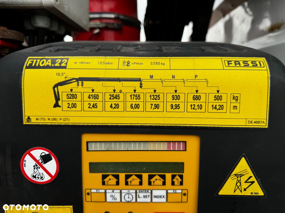 Renault KERAX 320 DCI 6X4 // DŹWIG HDS FASSI F110A RADIO PILOT // - 25