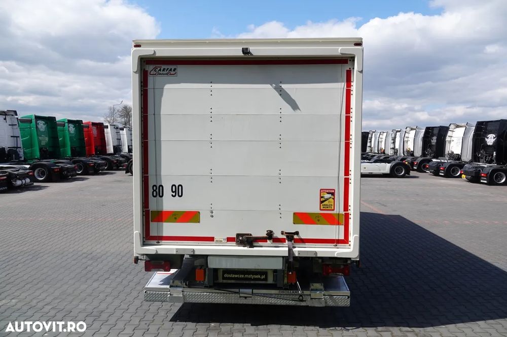 Iveco DAILY 72-NP / CONTAINER 6,2 m / HI-MATIC / ELEVATOR 1.000 KG / RULOU / GVWR 7.200 KG / IMPORTAT - 16