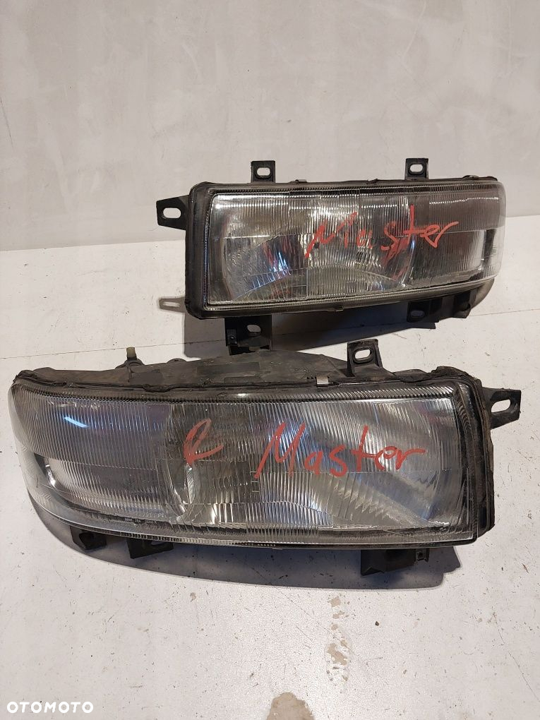 Renault Master II 2 opel movano lampa przednia prawa lewa reflektor - 4