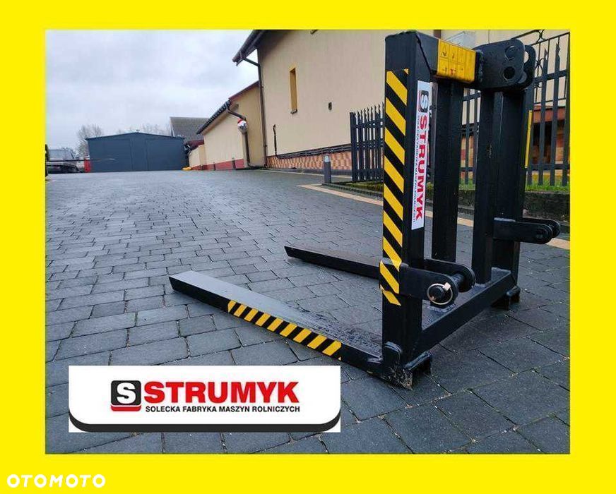 Widły do palet PALECIAK na tył TUZ na podnośnik 1200kg na tył ciągnika - 1