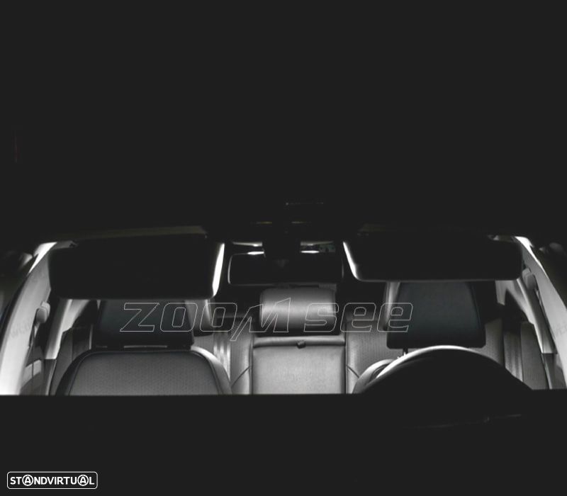 KIT COMPLETO 18 LAMPADAS LED INTERIOR PARA VOLKSWAGEN VW PASSAT B7 365 11-14 - 4