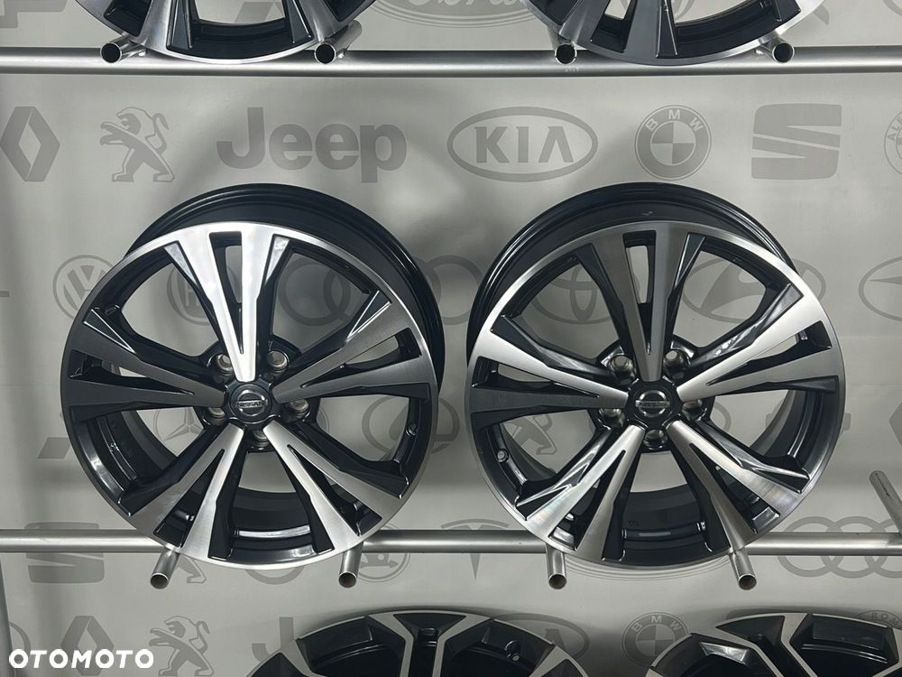 FELGI ALU NISSAN QASHQAI X TRAIL 18 5X114,3 ET40 NOWY MODEL ORYGINALNE - 5