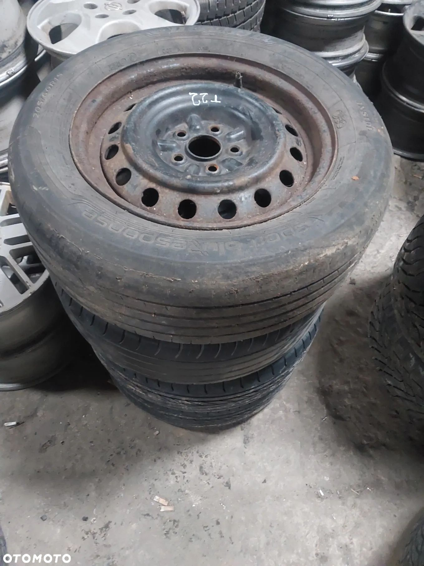 Felga felgi stalowa stalowe 15 cali 5x100 Toyota Avensis Corolla Yaris ET39 - 1