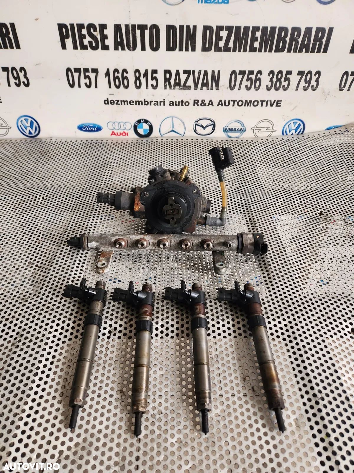 Kit Injectie Injectoare Pompa Rampa Range Rover Evoque Freelander 2.2 Diesel Cod  Cod Pompa  *Garan - 1