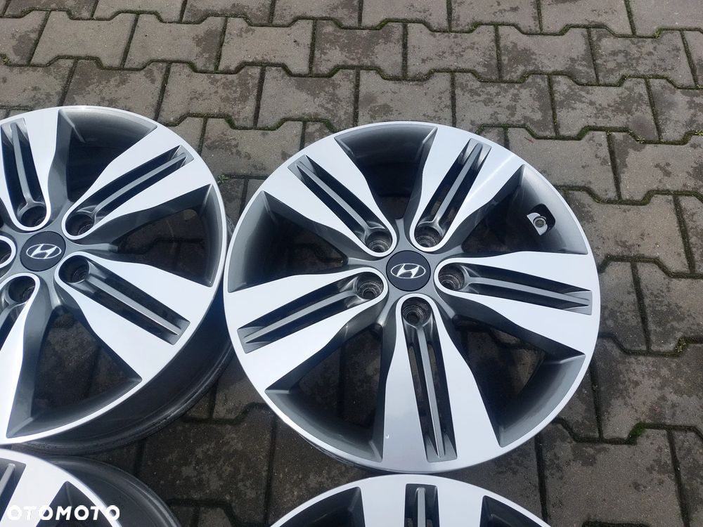 HYUNDAI IX35 FELGI ALUMINIOWE R18 6.5J ET51 5X114.3 ORYGINAŁ JAK NOWE! - 3
