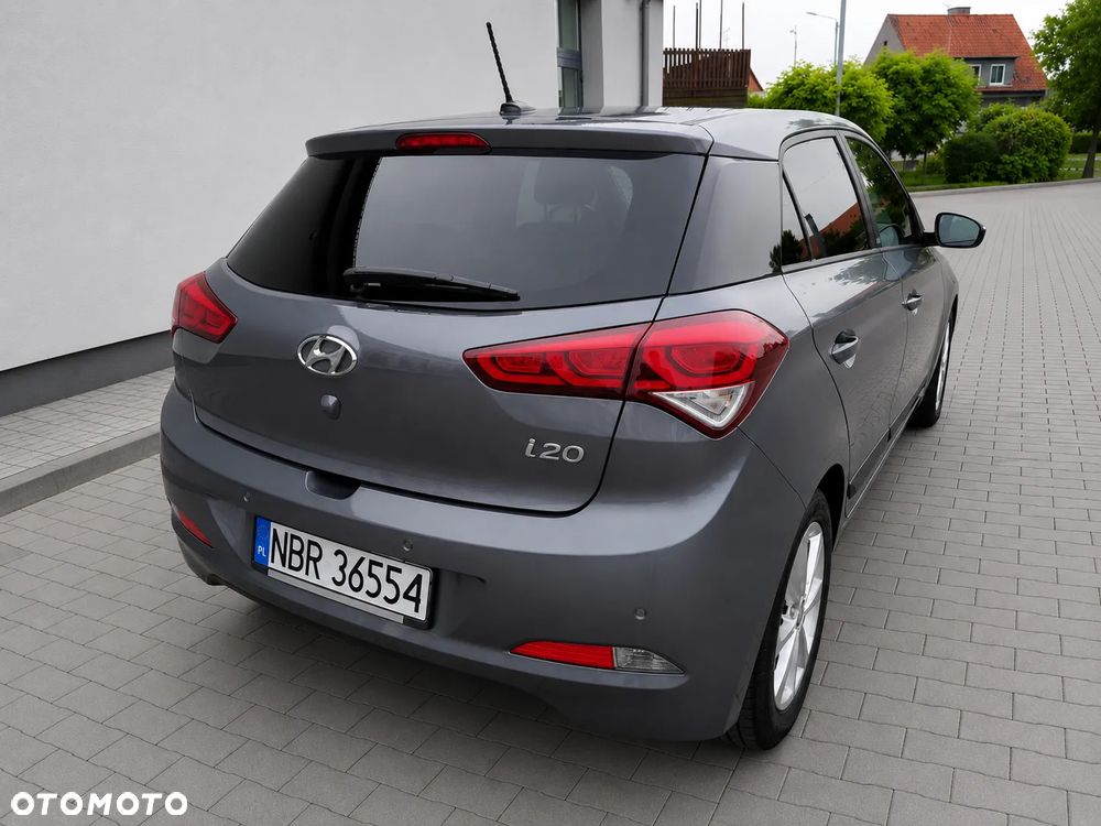 Hyundai i20 blue 1.0 T-GDI Passion Plus - 4