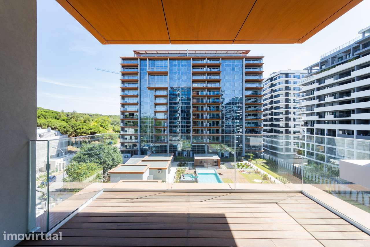 Apartamento Novo T1 em Condomínio de Luxo Monview com Piscina, Jardim - Grande imagem: 3/35