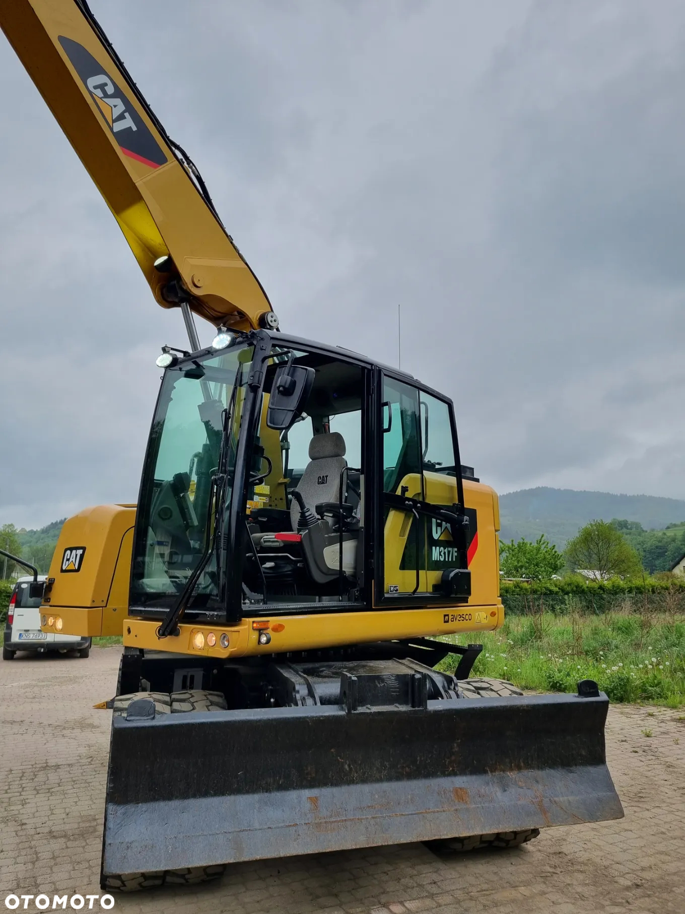 Caterpillar M317F Koparka Gąsienicowa 19 ton z Głowicą Obrotowo-Uchylną Steelwrist X20 Jak Nowa Z Norwegii - 40