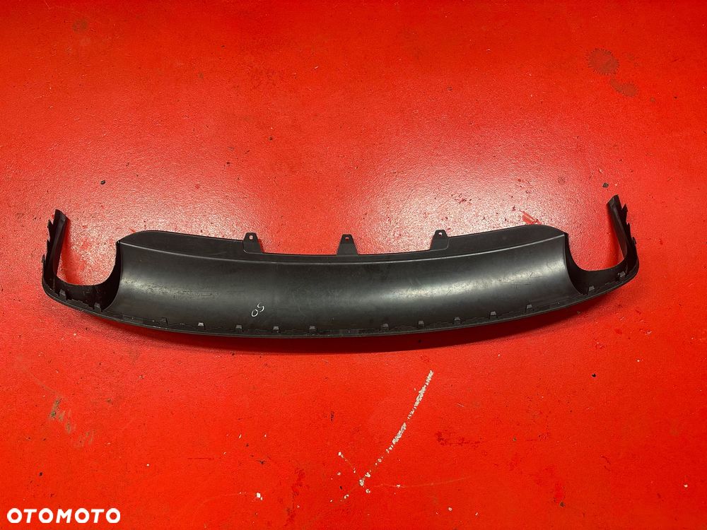 DOKŁADKA SPOJLER ZDERZAKA TYŁ TYLNEGO DOLNA AUDI A4 B8 LIFT ORYGINAŁ CZARNA - 3