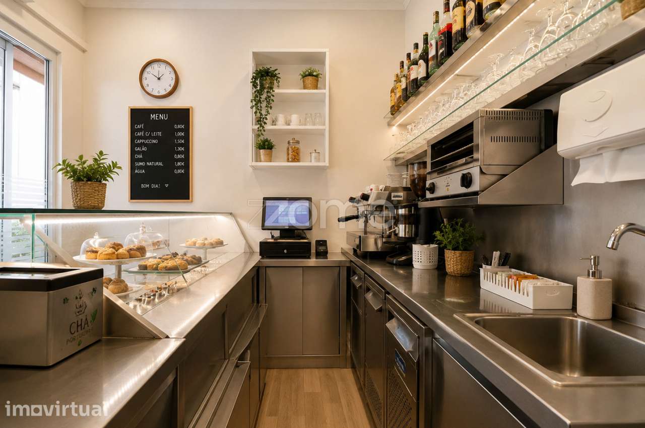 Café / Snack-bar em pleno Funcionamento - Grande imagem: 4/15