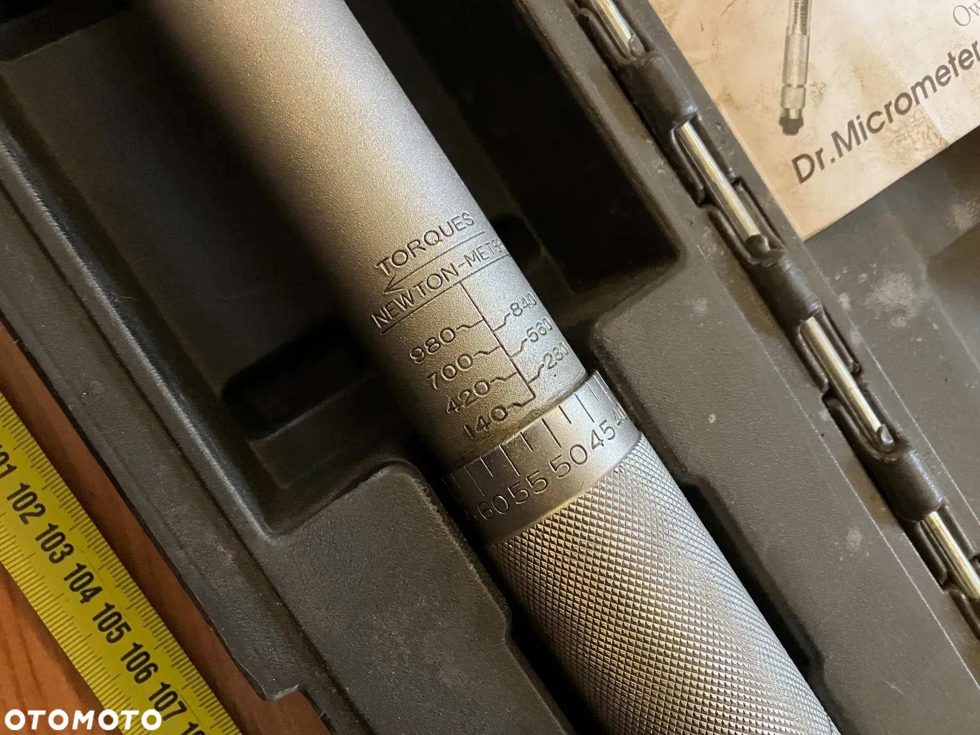 Profesjonalny klucz dynamometryczny 1’’ 140-980 Nm - 5