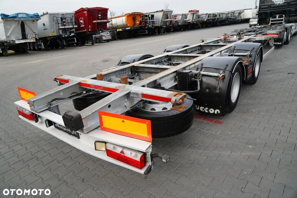 DAF XF 480 / BDF / ZESTAW TANDEM / SSC / I-PARK COOL / OŚ PODNOSZONA / WECON - 21