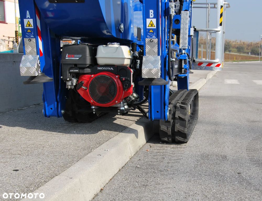 Ruthmann Bluelift SA22 Podnośnik gąsienicowy 22m Pająk na gąsienicach 22m Podnośnik terenowy gąsienice Zwyżka 4x4 Od Wyłącznego Dealera w Polsce - 4