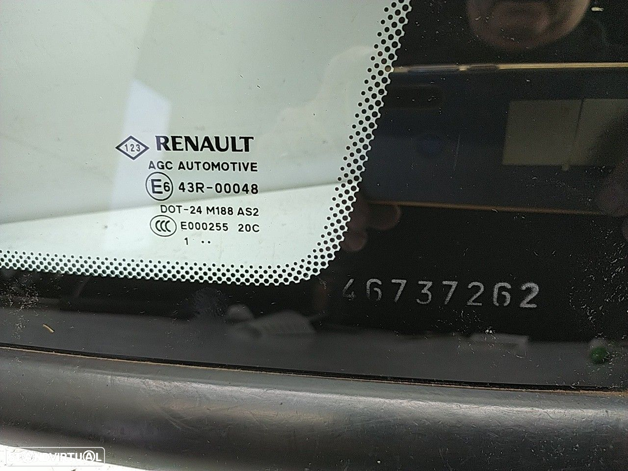 Vidro Lateral Painel Tras Direito Renault Megane Iii Grandtour (Kz0/1) - 2