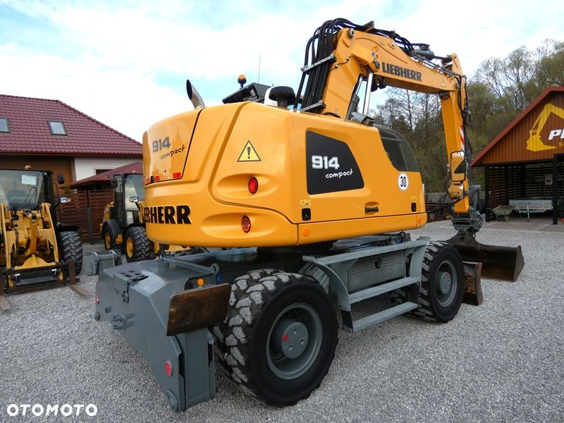 Liebherr 914 Compact / Super Stan / Speeder 30km/h / Łapy + pług / - 3