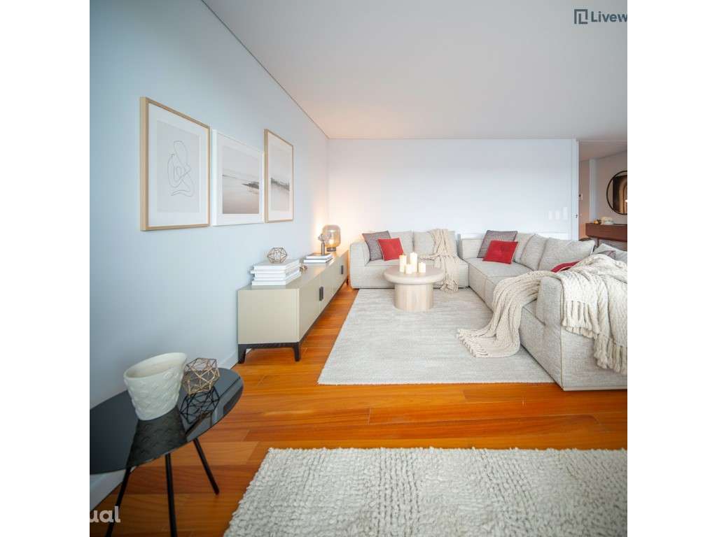 T3 ultimo piso Matosinhos Sul com vista mar - Grande imagem: 2/26