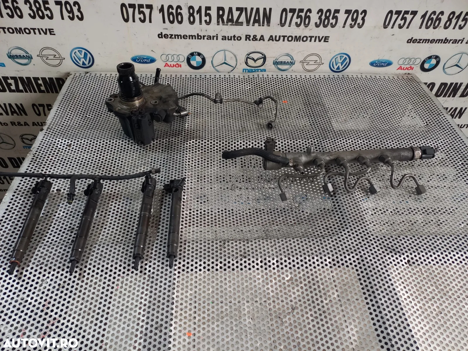 Kit Injectie Injectoare Pompa Rampa Mercedes 2.2 Cdi Euro 5 Motor 651 Cod A A A Sprinter C/E Class - 2