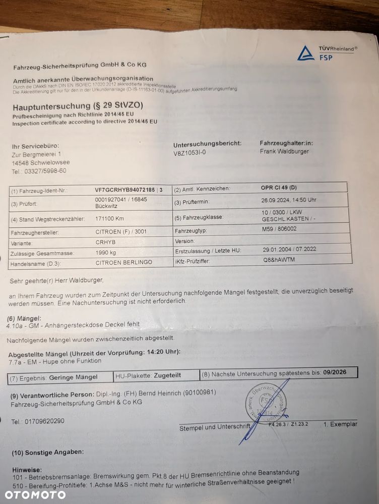 Citroën Berlingo - 19