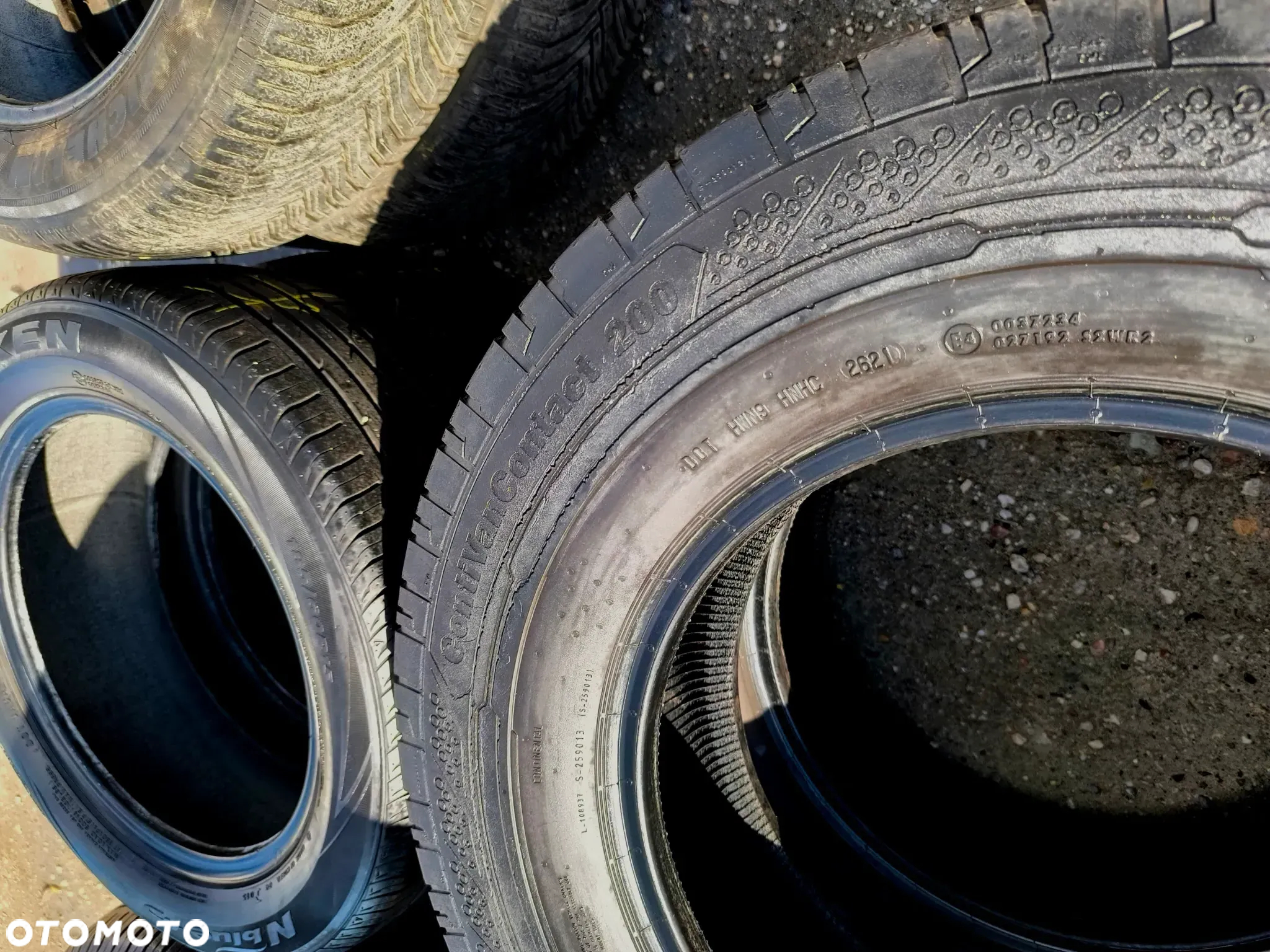 225/75R16C 16 C 121/120R Opony Letnie Lato CONTINENTAL ContiVanContact 200 6,5mm Legnica ALU-RAD 21r. 225/75 - 7
