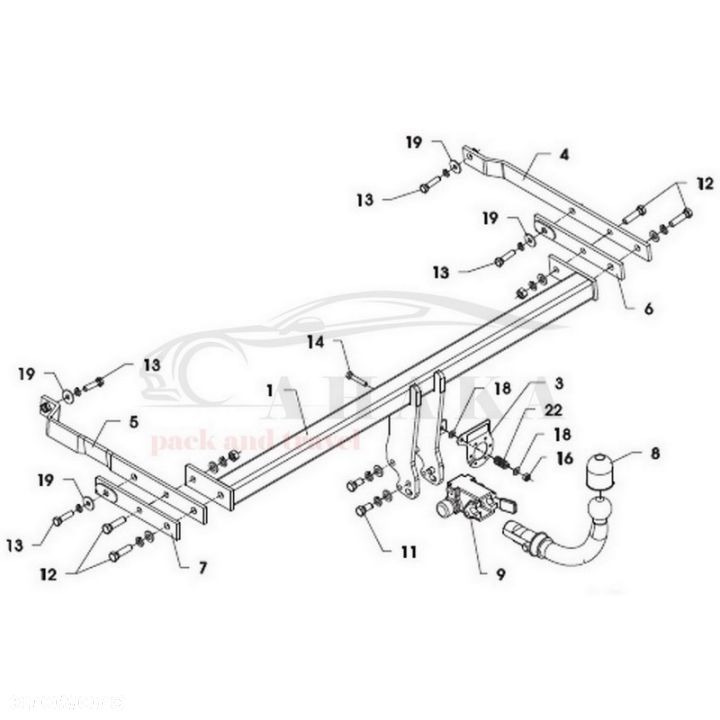 Hak Holowniczy Automat Do Renault Megane Iii Hatchback 2012-2016 - 3