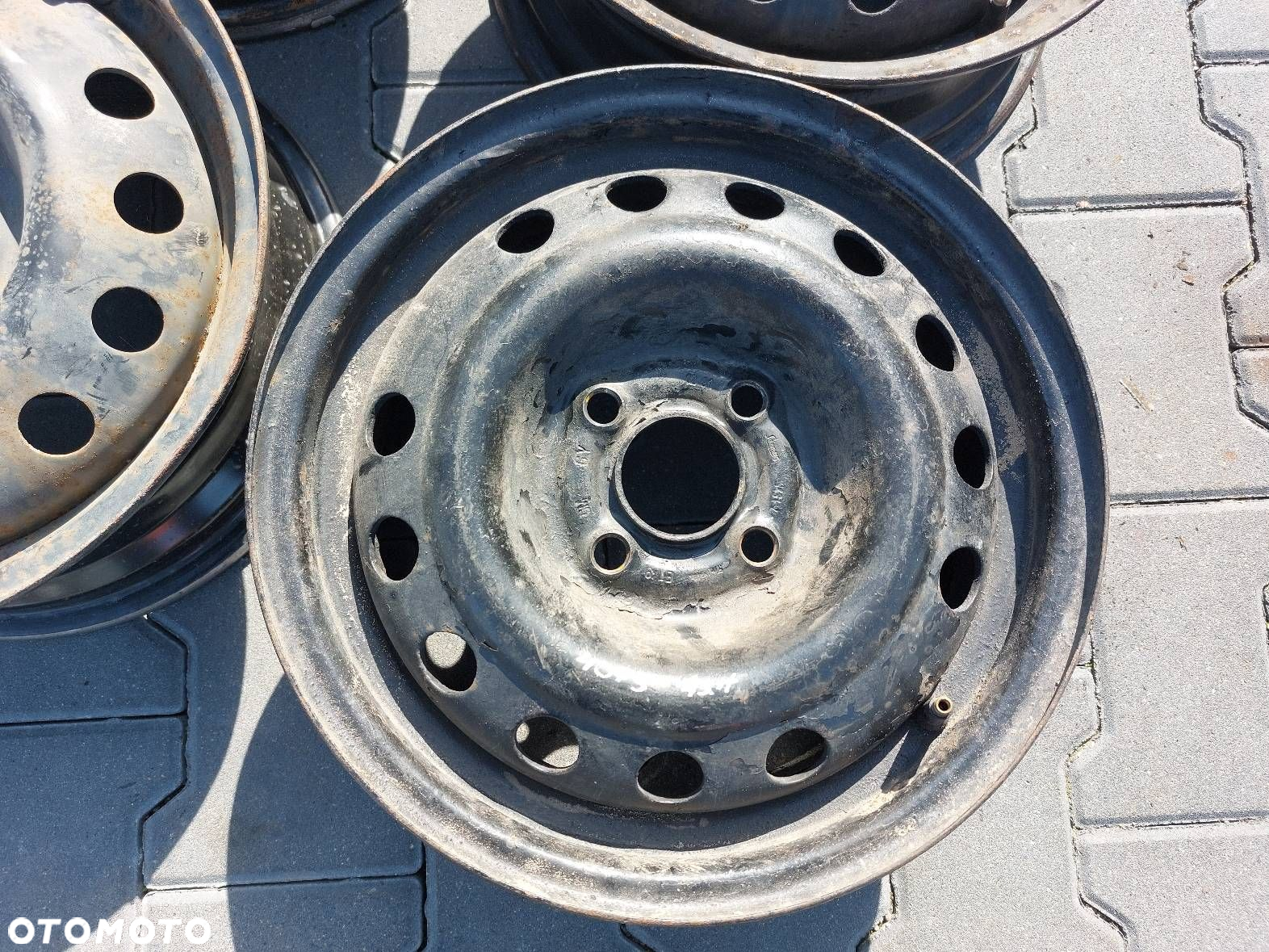 FELGA STALOWA 5,5X14 ET49 4X100 FI 57,1 GOLF III - 8