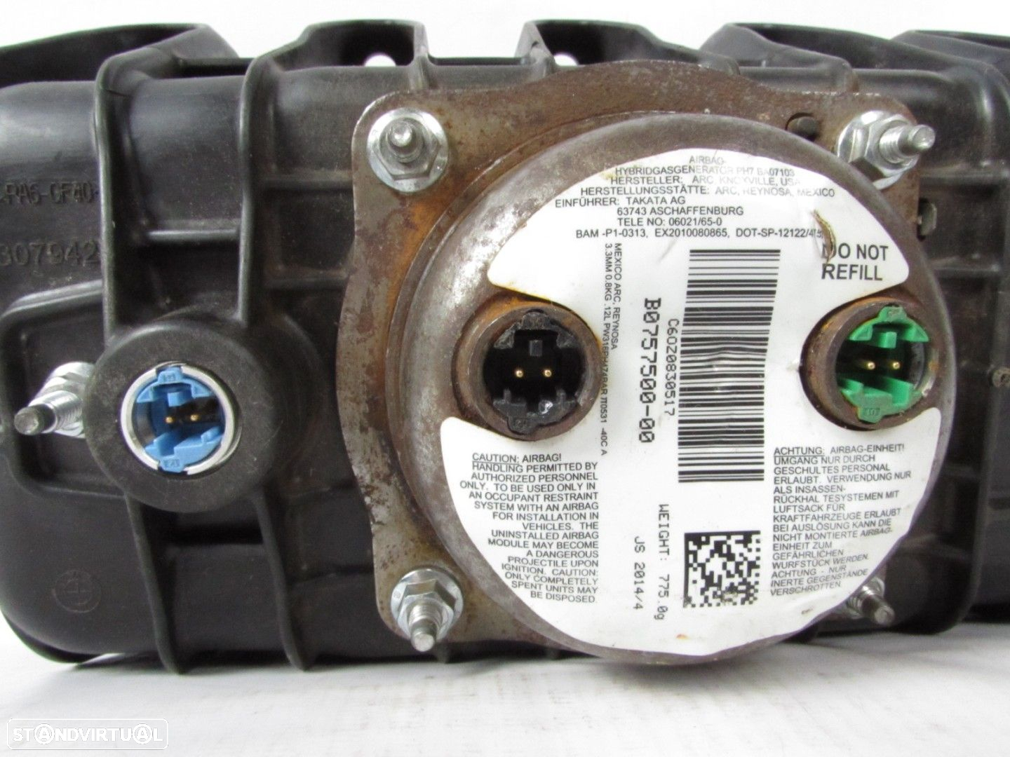 Airbag Passageiro Seminovo/ Original MINI MINI (F56)/MINI MINI (F55)/MINI MINI C... - 3
