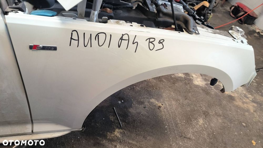 BŁOTNIK PRAWY PRZÓD AUDI A4 B9 S-LINE LS9R - 5