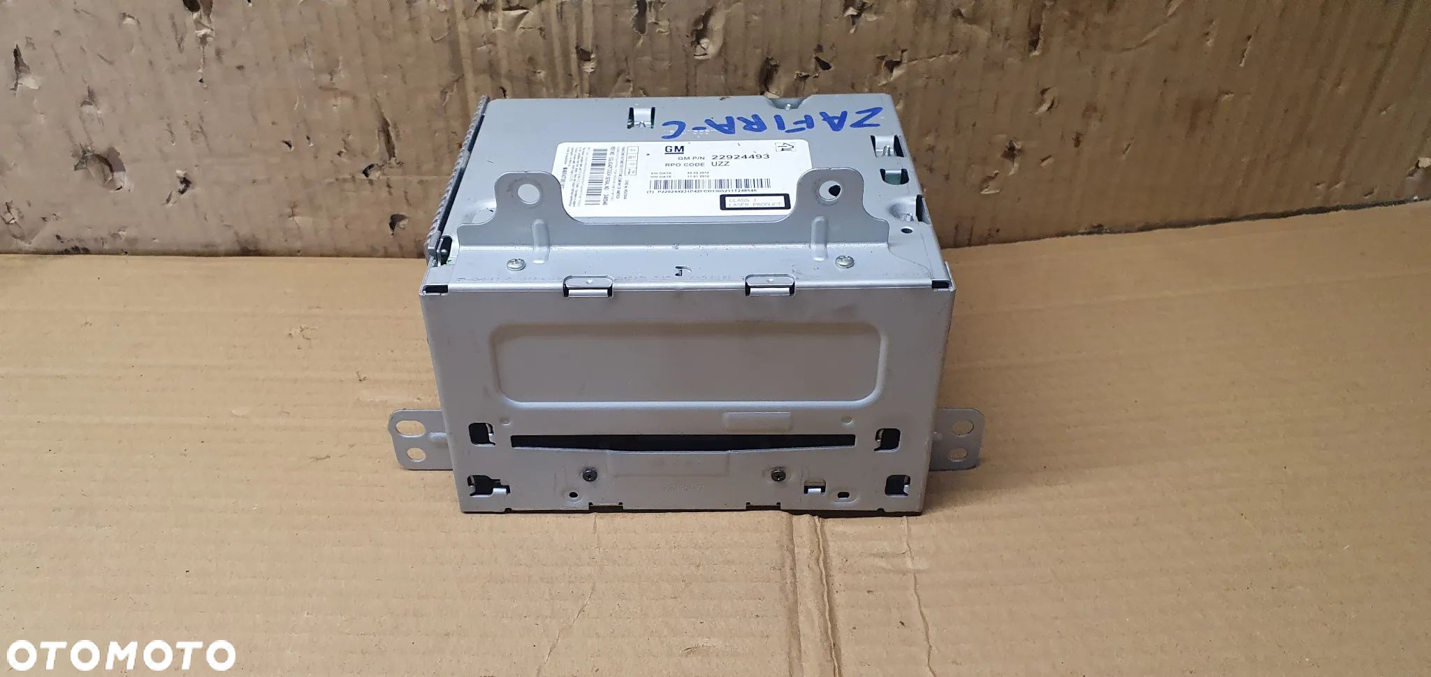 Radio radioodtwarzacz czytnik radia Opel Zafira C 22924493 - 1