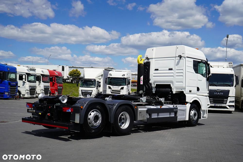 MAN TGX / 26.470 / E 6 / GM / HAKOWIEC HYVA / OŚ SKRĘTNA / RETARDER - 6