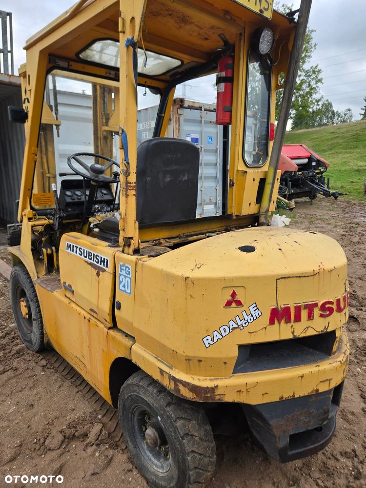 Mitsubishi FG-20 Wózek widłowy Diesel - 6