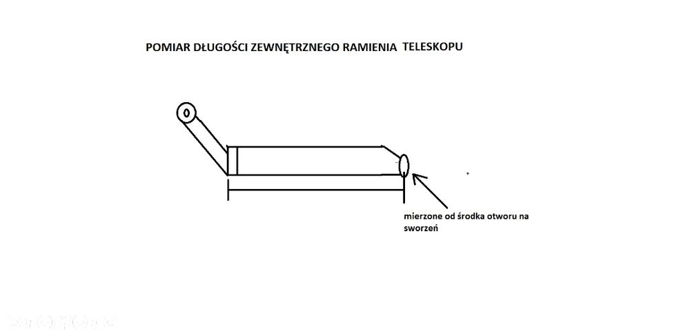 RAMIE TELESKOP MERLO 25,6 DŁ. 325 CM - 9