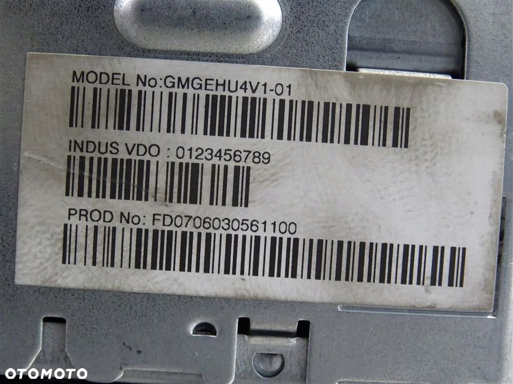 Radio Opel Signum 2003-2008 VECTRA C 24461297 13188477 ORYGINAŁ - 7