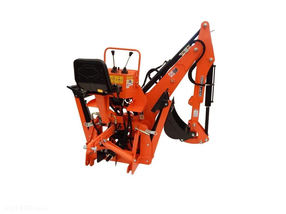 Koparka do ciągnika z własną pompą hydrauliczną BHM225 Mikrus Troll GEOGRASS Raty Transport - 1