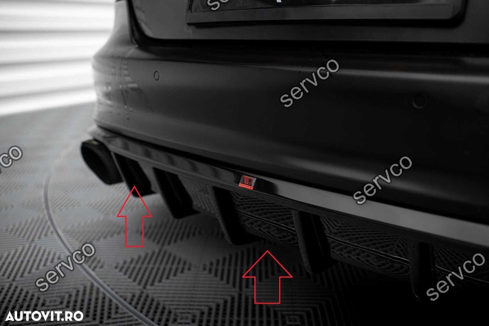 Difuzor bara spate Audi A7 S-Line C7 10-14 v12 - Maxton Design - 3