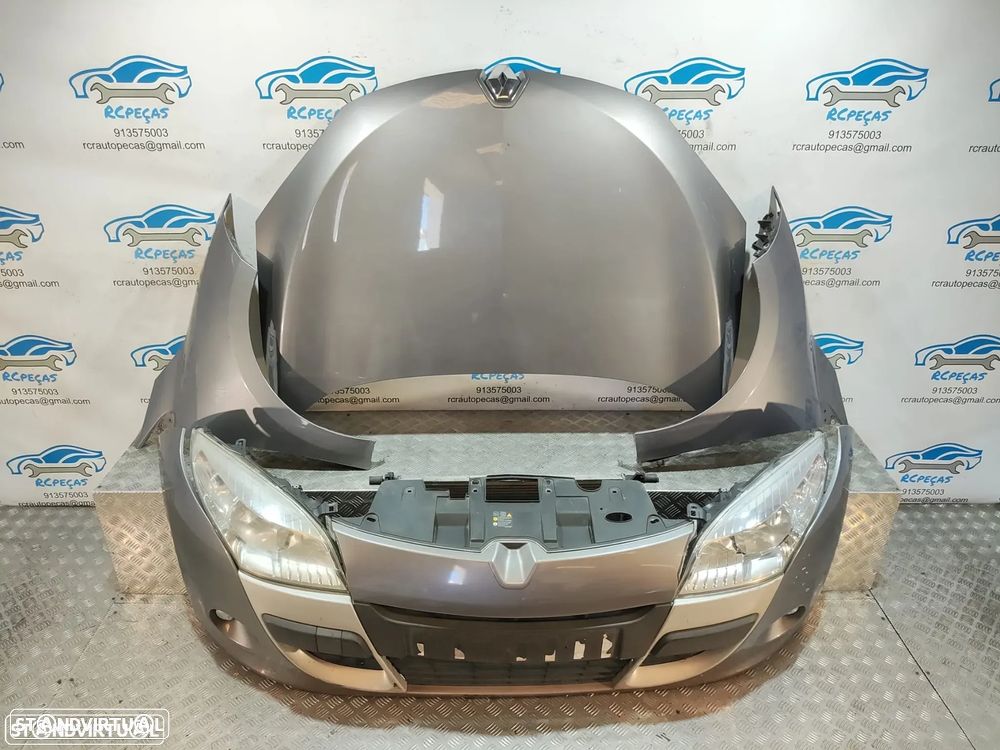 Frente completa Renault Megane 3 Coupe - Parachoques | Parachoque | Radiador | Radiadores | Guarda Lamas | Lama | Capot | Capo | Fibra | Reforço | Otica | Otica | Grelhas - 11
