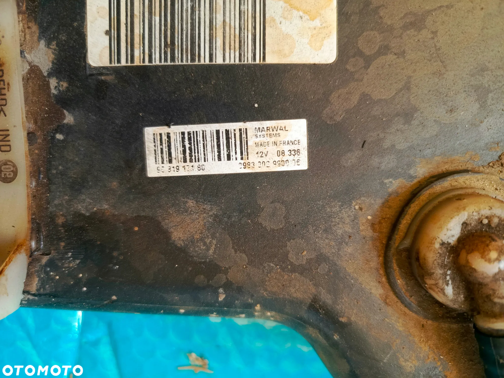 ZBIORNICZEK PŁYNU CITROEN C5 X7 407 508  9681917180 - 3