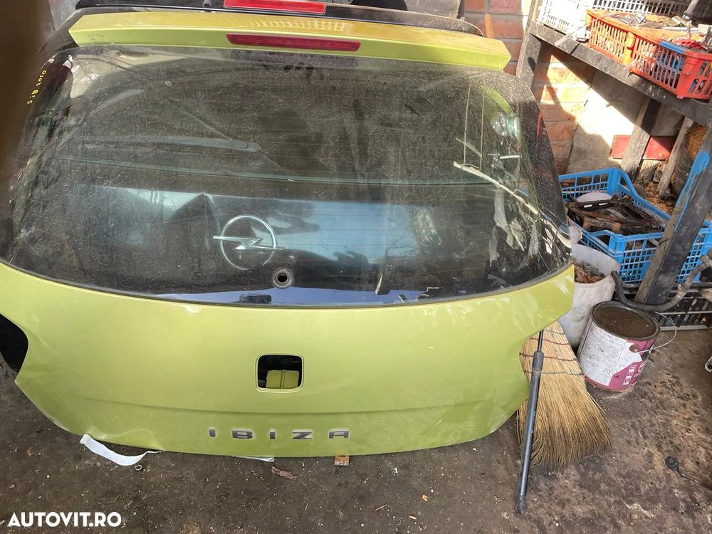 Haion portbagaj cu geam luneta spate portbagaj Seat ibiza 2009 2010 2011 2012 - 1