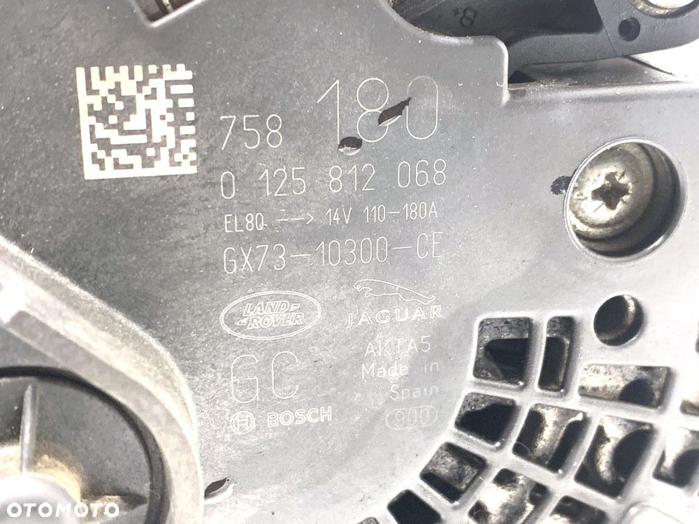 ALTERNATOR  JAGUAR XF II (X260) 2015 - 2022 2.0 D 132 kW [180 KM] olej napędowy 2015 - 2022 - 4