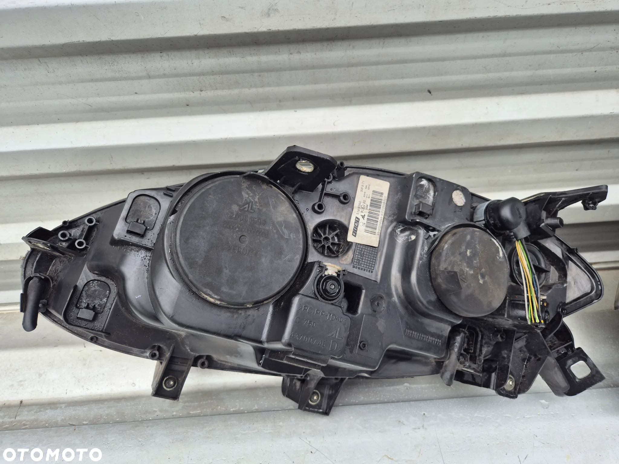 Lampa Reflektor lewy prawy przód Fiat Bravo II komplet - 10