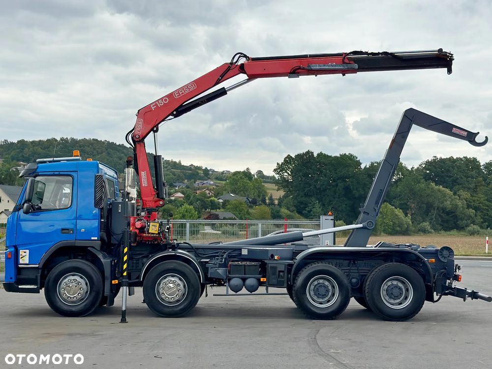 Volvo FM 12.420 * HAKOWIEC + FASSI F150A.21 * 8x4 * STAN BDB - 5