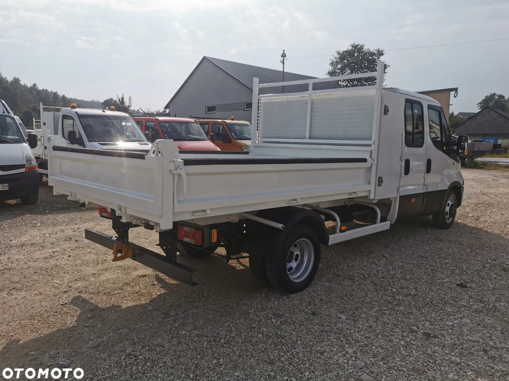 Iveco Daily 35C13 Brygadówka Klima 35-130 wywrotka kiper doka Dubel - 18