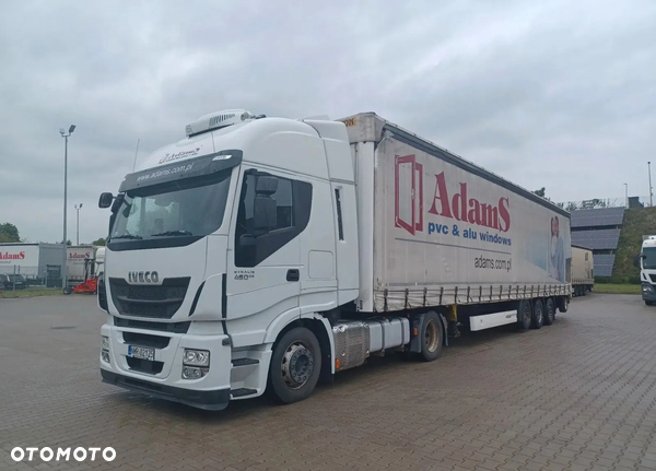 Iveco Stralis 460 HI-WAY, WIELTON Mega NS-3, Moffett m4