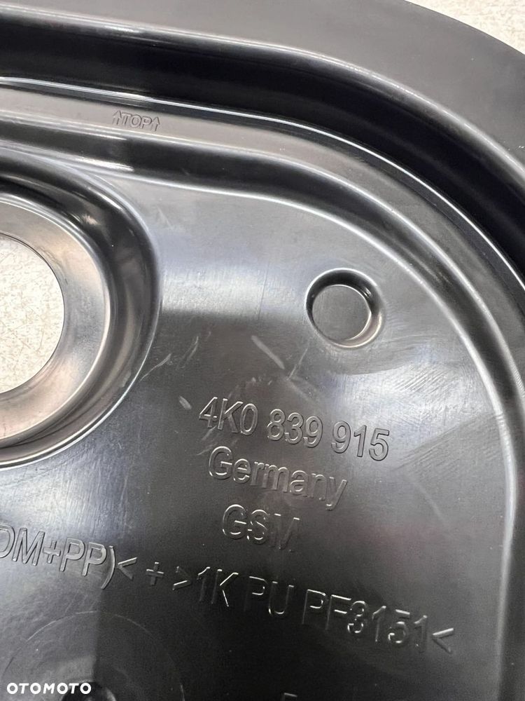 OSŁONA ZAŚLEPKA DRZWI WEWNĘTRZNA LEWA TYLNA AUDI A6 C8 4K0839915 - 4