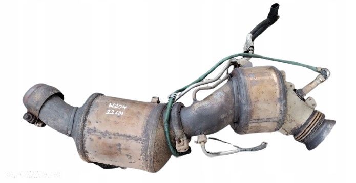 mercedes c w204 06-11 2.2 cdi katalizator filtr dpf a2124901492 a2044905736 - 1
