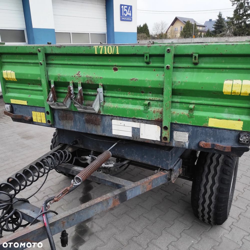 Metal-Fach T710/1 Przyczepa rolnicza Wywrotka 3 strony 6 ton 2011 R - 3