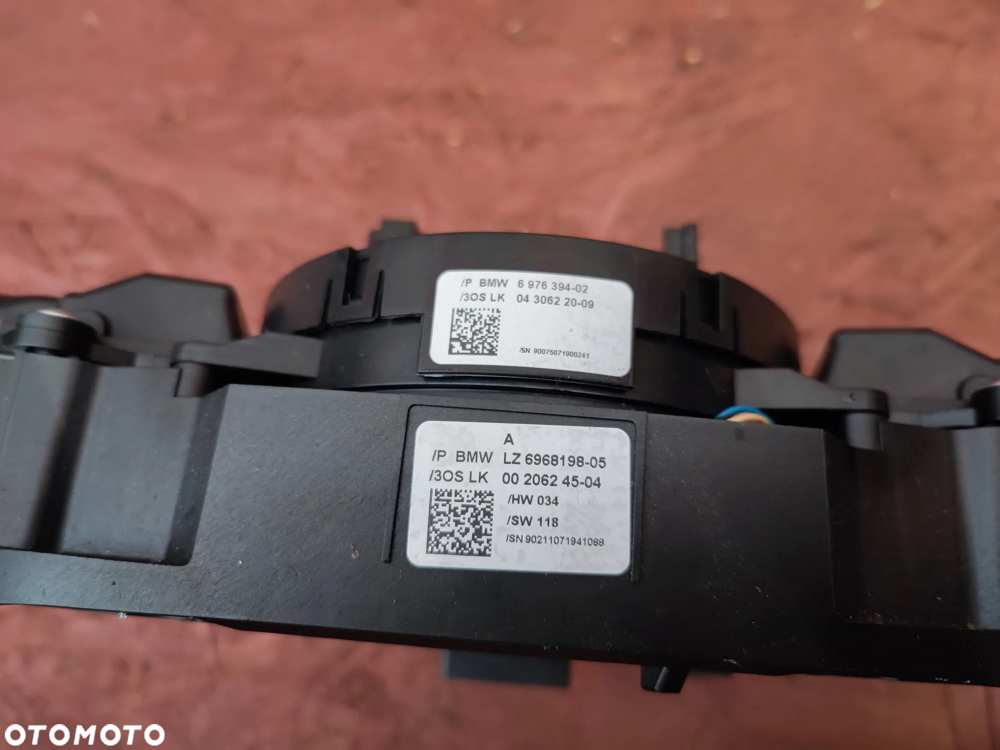 BMW E60 / E61 / E63 / E64 ORYGINALNA TAŚMA KIEROWNICZA / PAJĄK / CZUJNIK KĄTA SKRĘTU / MANETKI / KASETA POLIFT LCI O NR. 6 976 394 / 6 951 349 / 6 951 352 / 6 924 106 OEM - 9